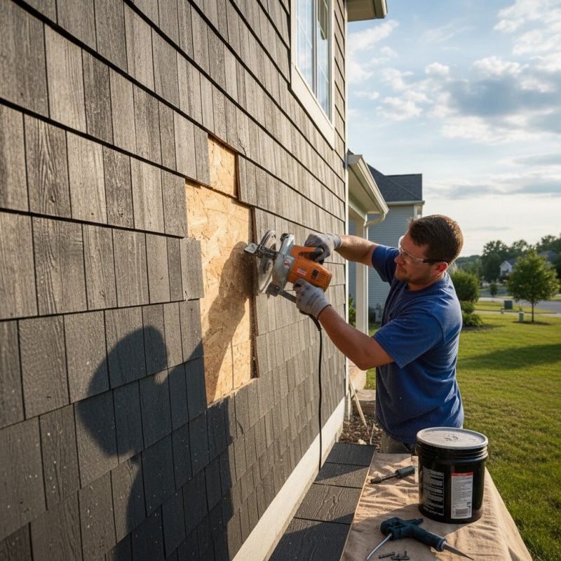 Board Siding Repair